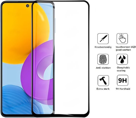 Hoesje en Screenprotector Combi Geschikt Voor Samsung A53 - Transparant Hoesje + Premium screenprotector