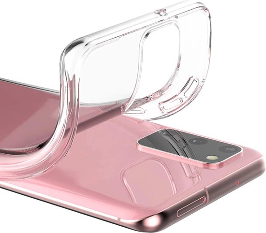 Transparant Hoesje Geschikt Voor Samsung Galaxy S20 - Back Cover Telefoonhoesje