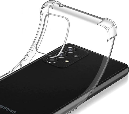 Anti Shock Hoesje Geschikt Voor Samsung Galaxy A53 5G - ShockProof Silicone Case - Transparant Back Cover