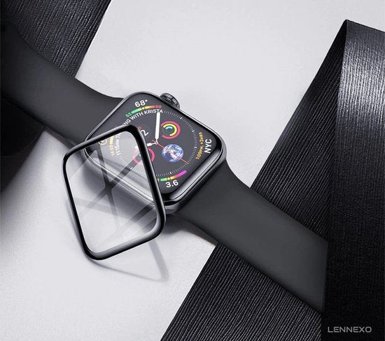 Lennexo Screenprotector Geschikt Voor Apple Watch 44mm