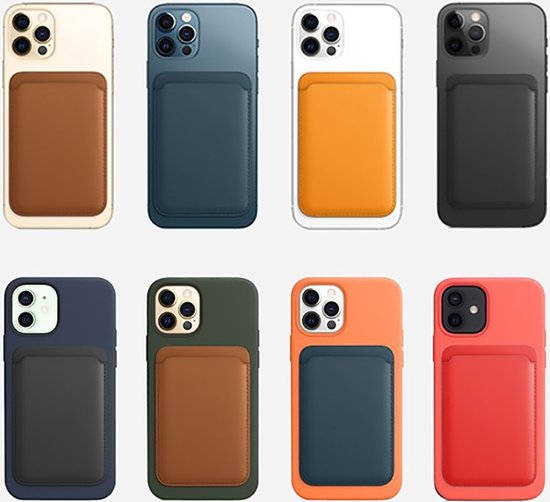 Magnetische Kaarthouder Geschikt Voor Magsafe - Magsafe Wallet - Pasjeshouder Geschikt Voor iPhone 12/13/14/15/16 Serie - Rood