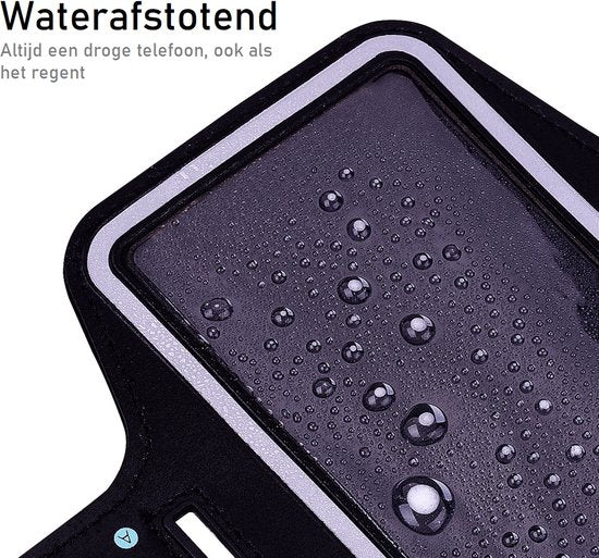 Lennexo Universele Hardloop Armband | Hardloop Telefoonhouder Sportarmband | Waterdichte Hardloopband | Geschikt voor iPhone - Samsung - Xiaomi