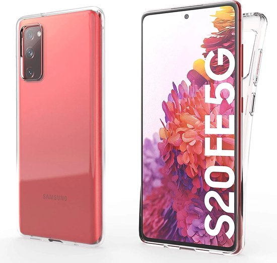 Transparant Hoesje Geschikt Voor Samsung Galaxy S20 FE - Back Cover Telefoonhoesje