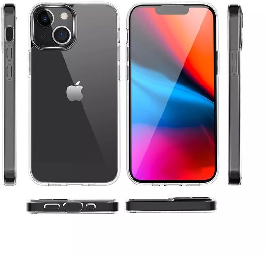 Transparant Hoesje Geschikt Voor iPhone 17 - Back Cover Telefoonhoesje