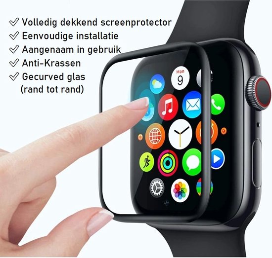 Lennexo Screenprotector Geschikt Voor Apple Watch 38mm