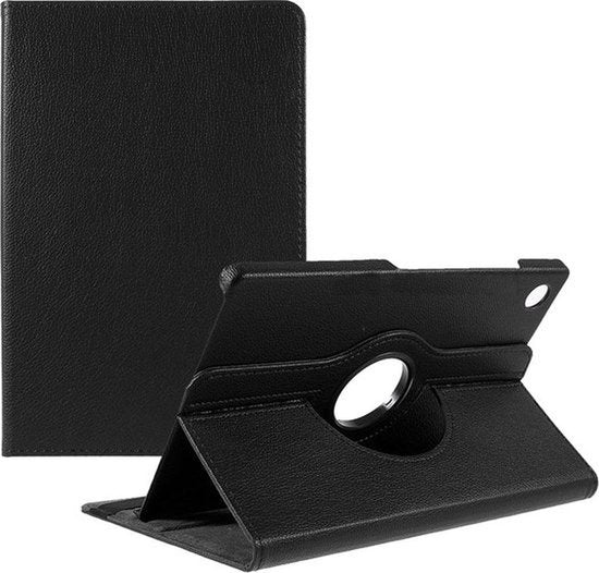 Tablet Hoesje Geschikt Voor Samsung Galaxy Tab A8 2021 - 360 Graden Rotatie - Zwart