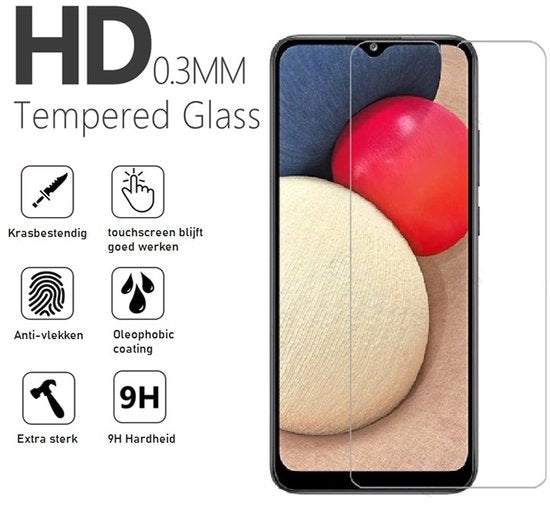 Screenprotector Geschikt Voor Samsung Galaxy A16 - Glasplaat - Tempered Glass - 4 Stuks