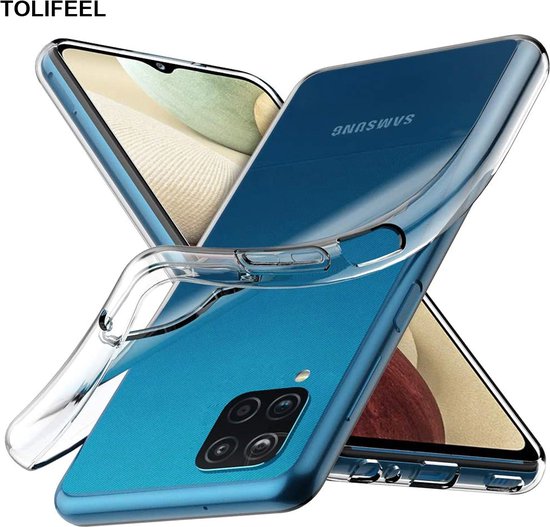 Transparant Hoesje Geschikt Voor Samsung Galaxy A12 - Back Cover Telefoonhoesje