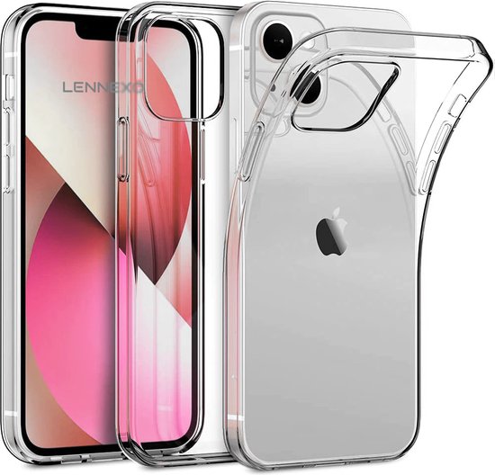 Transparant Hoesje Geschikt Voor iPhone 14 Plus - Back Cover Telefoonhoesje