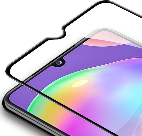 Full Cover Screenprotector Geschikt Voor Samsung Galaxy A12 - Volledige Beschermglas - PREMIUM Tempered Glass - 1 stuk