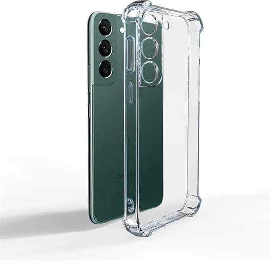 Anti Shock Hoesje Geschikt Voor Samsung Galaxy S23+ (S23 Plus) - ShockProof Silicone Case - Transparant Back Cover Hoesje