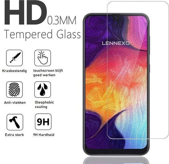 Screenprotector Geschikt Voor Samsung Galaxy A73 5G - Glasplaat - Tempered Glass - 2 Stuks