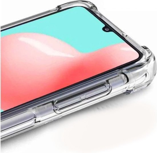 Anti Shock Hoesje Geschikt Voor Samsung Galaxy A32 5G - ShockProof Silicone Case - Transparant Back Cover