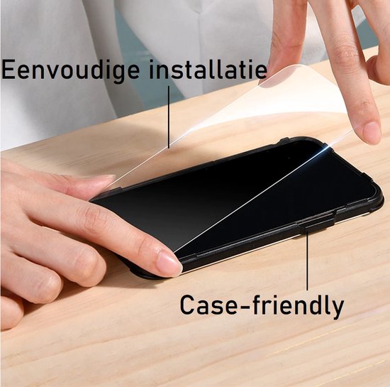 Screenprotector iPhone Geschikt Voor 12 / 12 Pro - Glasplaat - Tempered Glass - 2 Stuks