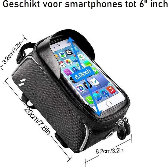 Lennexo Professionele Telefoonhouder Fiets | Waterdichte Fietshouder | Gsm Houder Fiets | Fietstas