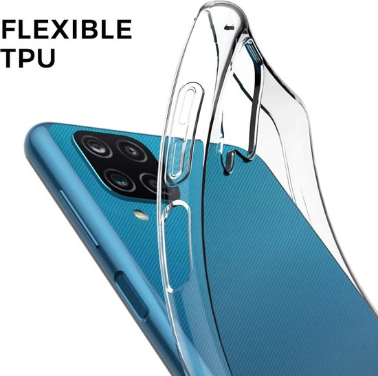 Transparant Hoesje Geschikt Voor Samsung Galaxy A12 - Back Cover Telefoonhoesje