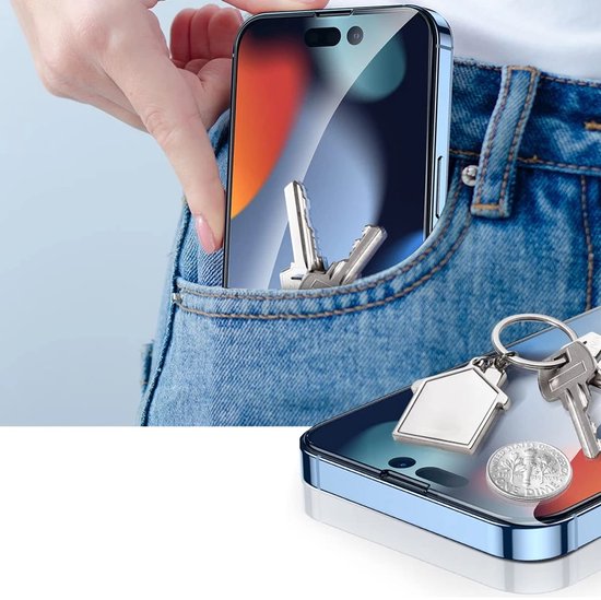 Full Cover Screenprotector Geschikt Voor iPhone 16e - Volledige Beschermglas - PREMIUM Tempered Glass - 1 stuk