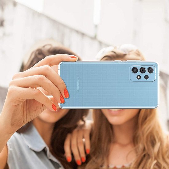 Transparant Hoesje Geschikt Voor Samsung Galaxy A04s - Back Cover Telefoonhoesje