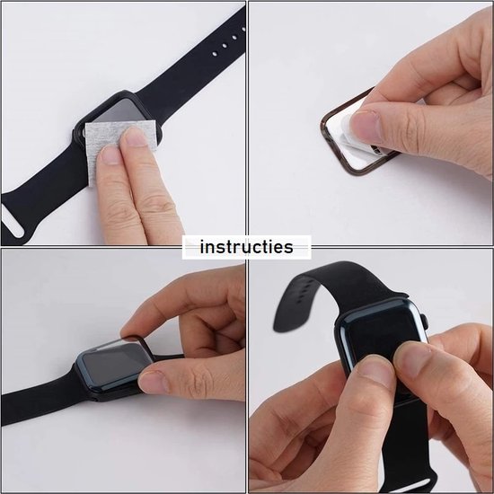 Lennexo Screenprotector Geschikt Voor Apple Watch 44mm