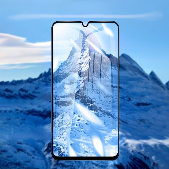 Full Cover Screenprotector Geschikt Voor Samsung Galaxy A04S - Volledige Beschermglas - PREMIUM Tempered Glass - 1 stuk