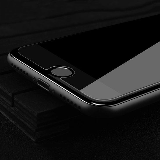 Screenprotector Geschikt Voor iPhone SE / 8 / 7 - Glasplaat - Tempered Glass - 2 Stuks