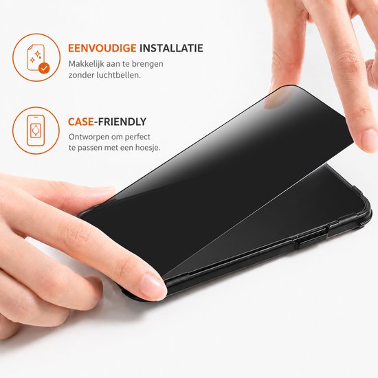 Privacy Screenprotector Geschikt Voor Samsung A27 - Volledige Beschermglas - 2 Stuks