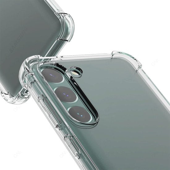 Anti Shock Hoesje Geschikt Voor Samsung Galaxy S23+ (S23 Plus) - ShockProof Silicone Case - Transparant Back Cover Hoesje