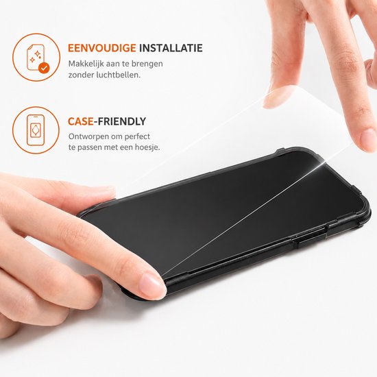 Screenprotector Geschikt Voor Samsung Galaxy A18 - Glasplaat - Tempered Glass - 2 Stuks