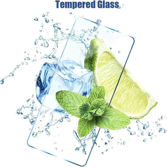 Screenprotector Geschikt Voor Samsung Galaxy A53 5G - Tempered Glass Met Camera Uitsparing - 2 Stuks