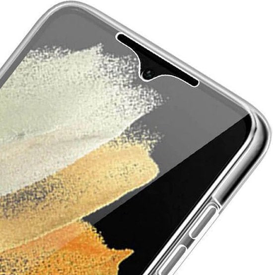 360° Hoesje Geschikt Voor Samsung Galaxy S21 Ultra Hoesje en Screenprotector