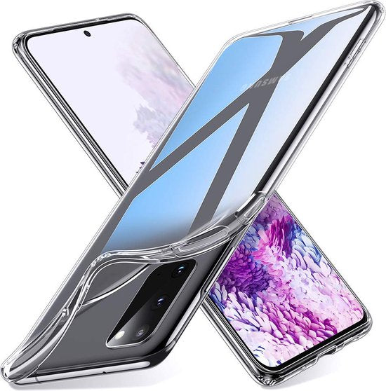 Transparant Hoesje Geschikt Voor Samsung Galaxy S20 Ultra - Back Cover Telefoonhoesje
