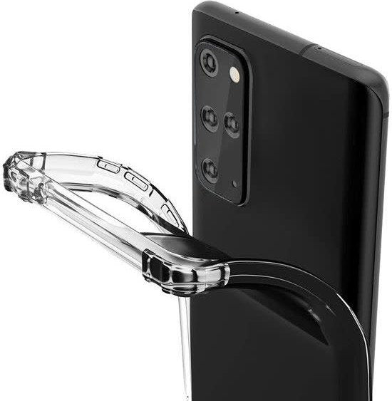 Anti Shock Hoesje Geschikt Voor Samsung Galaxy S20 Ultra - ShockProof Silicone Case - Transparant Back Cover
