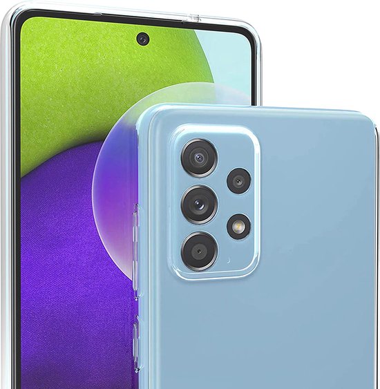Transparant Hoesje Geschikt Voor Samsung Galaxy A52 / A52S - Back Cover Telefoonhoesje