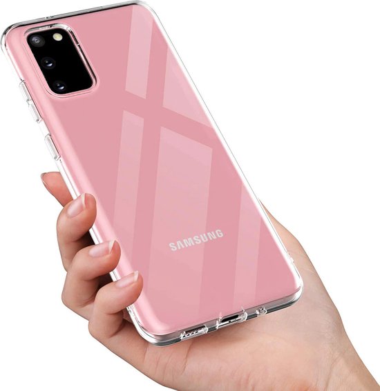 Transparant Hoesje Geschikt Voor Samsung Galaxy S20 - Back Cover Telefoonhoesje