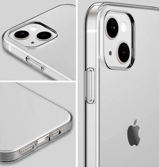 Transparant Hoesje Geschikt Voor iPhone 14 Plus - Back Cover Telefoonhoesje