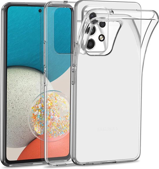 Transparant Hoesje geschikt Voor Samsung Galaxy A72 5G Hoesje - Back Cover Telefoonhoesje