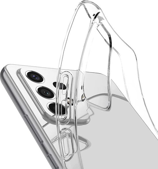 Transparant Hoesje geschikt Voor Samsung Galaxy A72 5G Hoesje - Back Cover Telefoonhoesje
