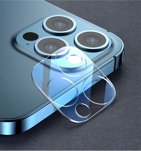 Camera Screenprotector Geschikt Voor iPhone 12 Pro - Beschermglas Voor Camera Lens