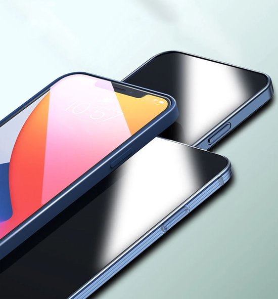 Full Cover Privacy Screenprotector Geschikt Voor iPhone 11 Pro / X / XS - Volledige Beschermglas - PREMIUM Tempered Glass - 1 stuk