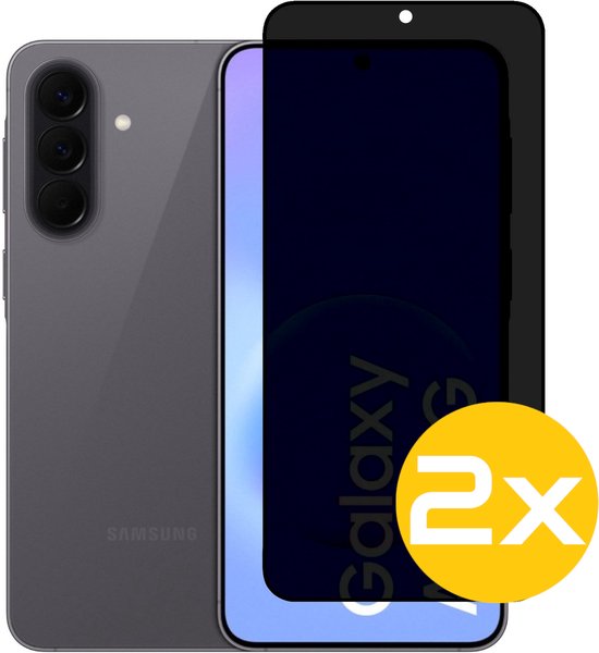 Privacy Screenprotector Geschikt Voor Samsung A57 - Volledige Beschermglas - 2 Stuks