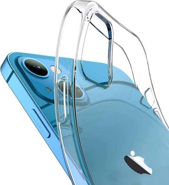 Transparant Hoesje Geschikt Voor iPhone 13 - Back Cover Telefoonhoesje