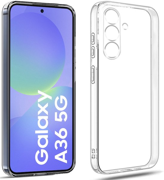 Armordrop Transparant Hoesje Geschikt Voor Samsung A36 Hoesje - Stevige Beschermhoesje