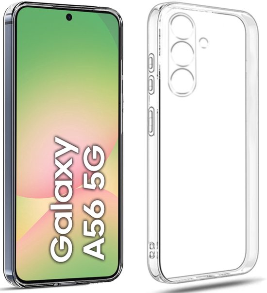 Armordrop Transparant Hoesje Geschikt Voor Samsung A56 Hoesje - Stevige Beschermhoesje