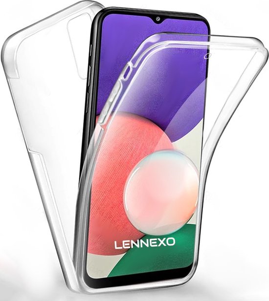 360° Hoesje Geschikt Voor Samsung Galaxy A12 5G Hoesje en Screenprotector