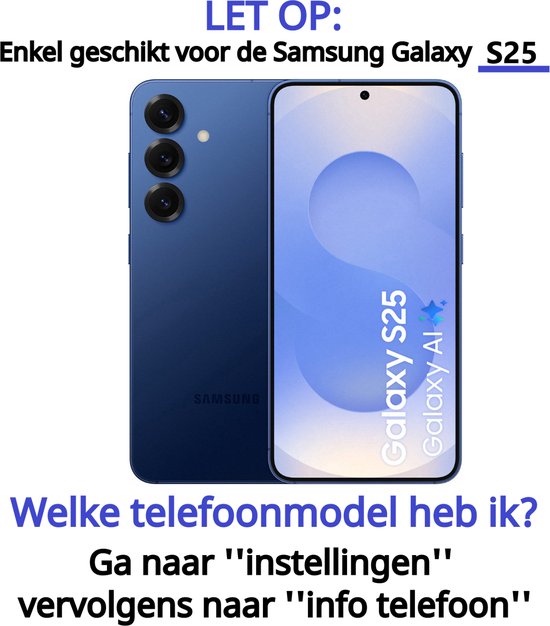 Premium Screenprotector Geschikt Voor Samsung S25 - Gehard Glas - 2 Stuks