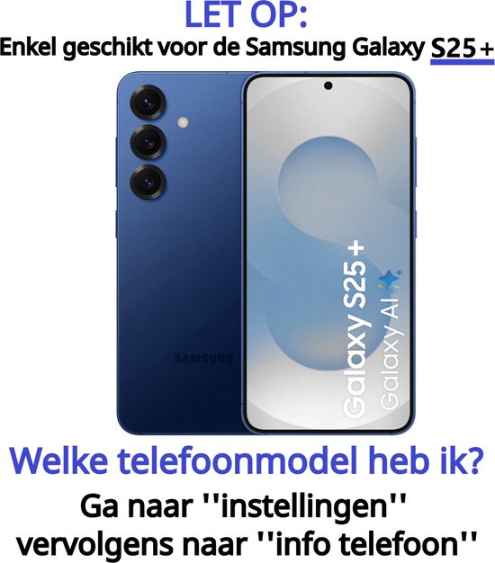 Premium Screenprotector Geschikt Voor Samsung S25+ (S25 PLUS) - Gehard Glas - 2 Stuks