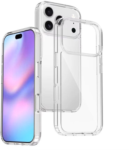 Transparant Hoesje Geschikt Voor iPhone 17 Pro - Back Cover Telefoonhoesje