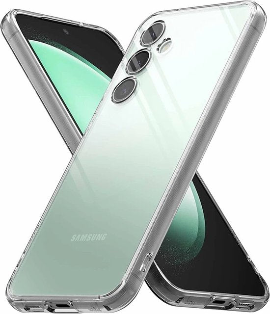 Transparant Hoesje Geschikt Voor Samsung Galaxy S23 FE (Fan Edition) - Back Cover Telefoonhoesje