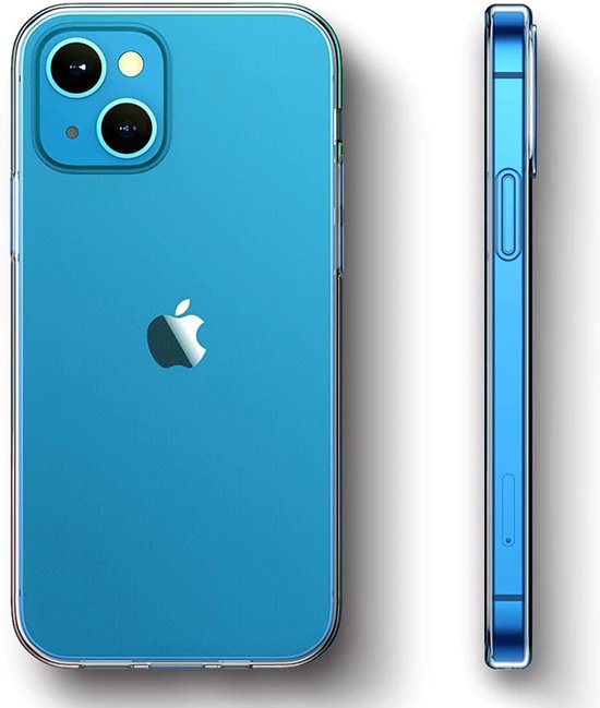 Transparant Hoesje Geschikt Voor iPhone 13 - Back Cover Telefoonhoesje