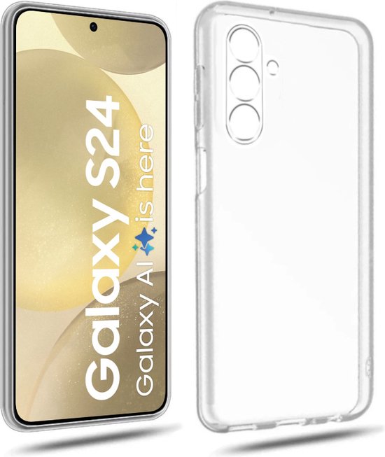 Armordrop Transparant Hoesje Geschikt Voor Samsung S24 Hoesje - Stevige Beschermhoesje